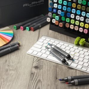Design Marker (Basic Colors) Set 24 Colors R