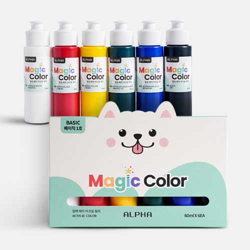 Magic Acrylic  No1. Basic 60ml 6 colors